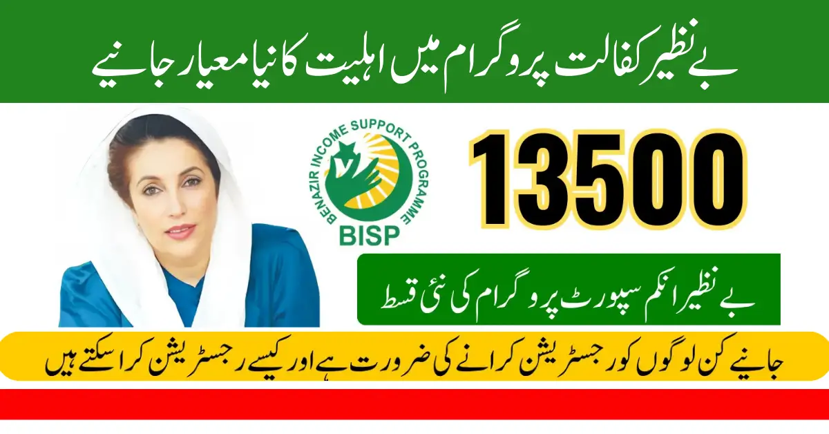 Benazir Kafaalat Program